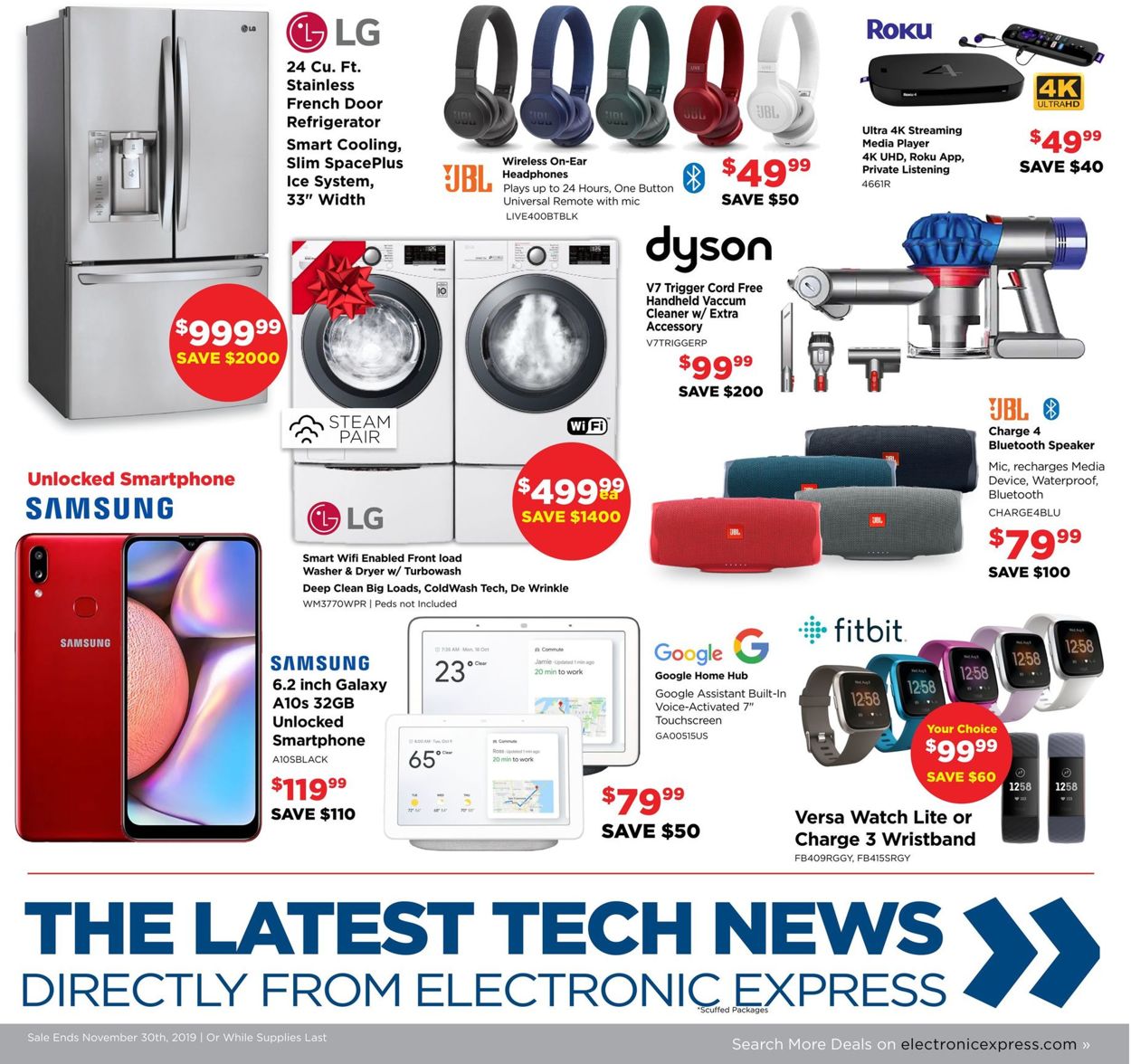 Electronic Express - Thanksgiving Ad 2019 Weekly Ad Circular - valid 11/28-11/30/2019 (Page 21)
