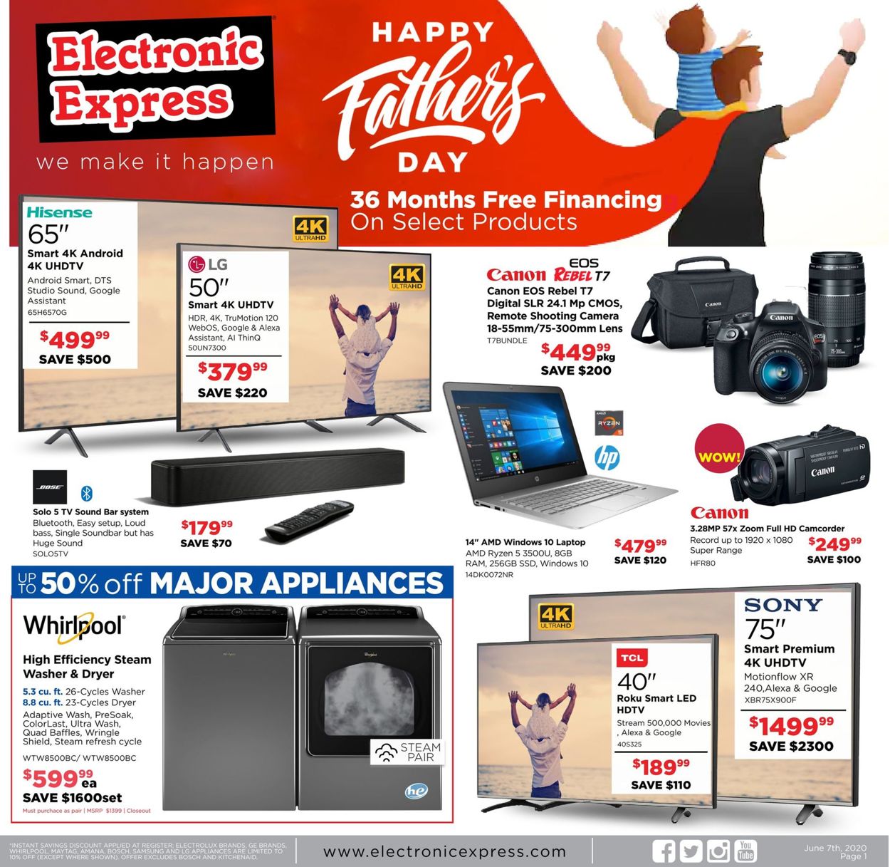 Electronic Express Weekly Ad Circular - valid 06/07-06/13/2020