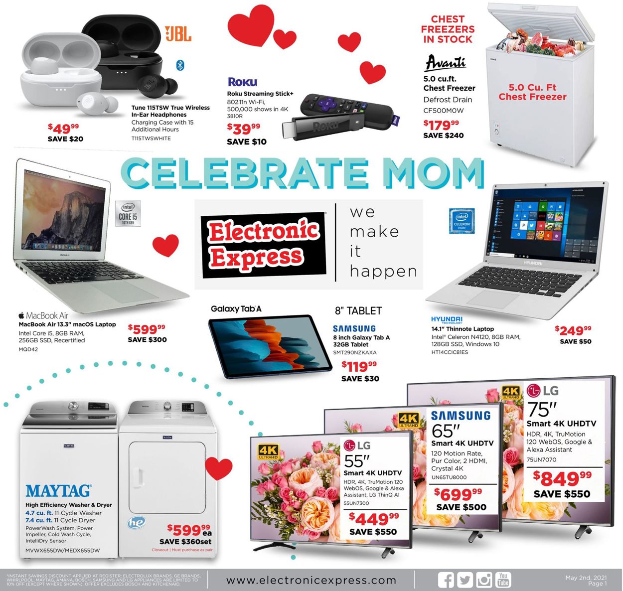 Electronic Express Weekly Ad Circular - valid 05/02-05/08/2021