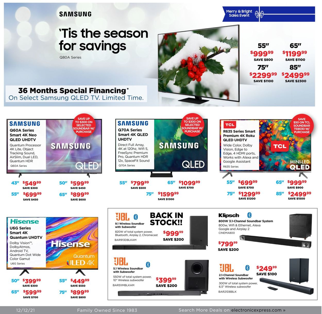 Electronic Express CHRISTMAS 2021 Weekly Ad Circular - valid 12/12-12/18/2021 (Page 2)