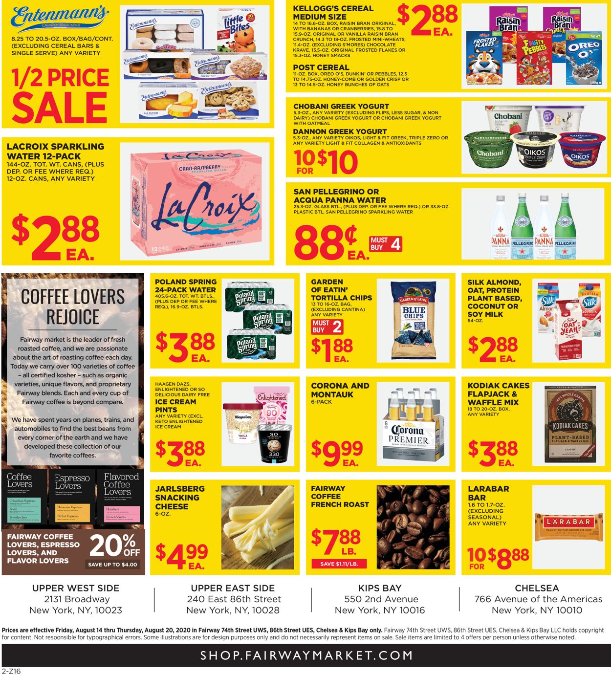 Fairway Market Weekly Ad Circular - valid 08/14-08/20/2020 (Page 2)