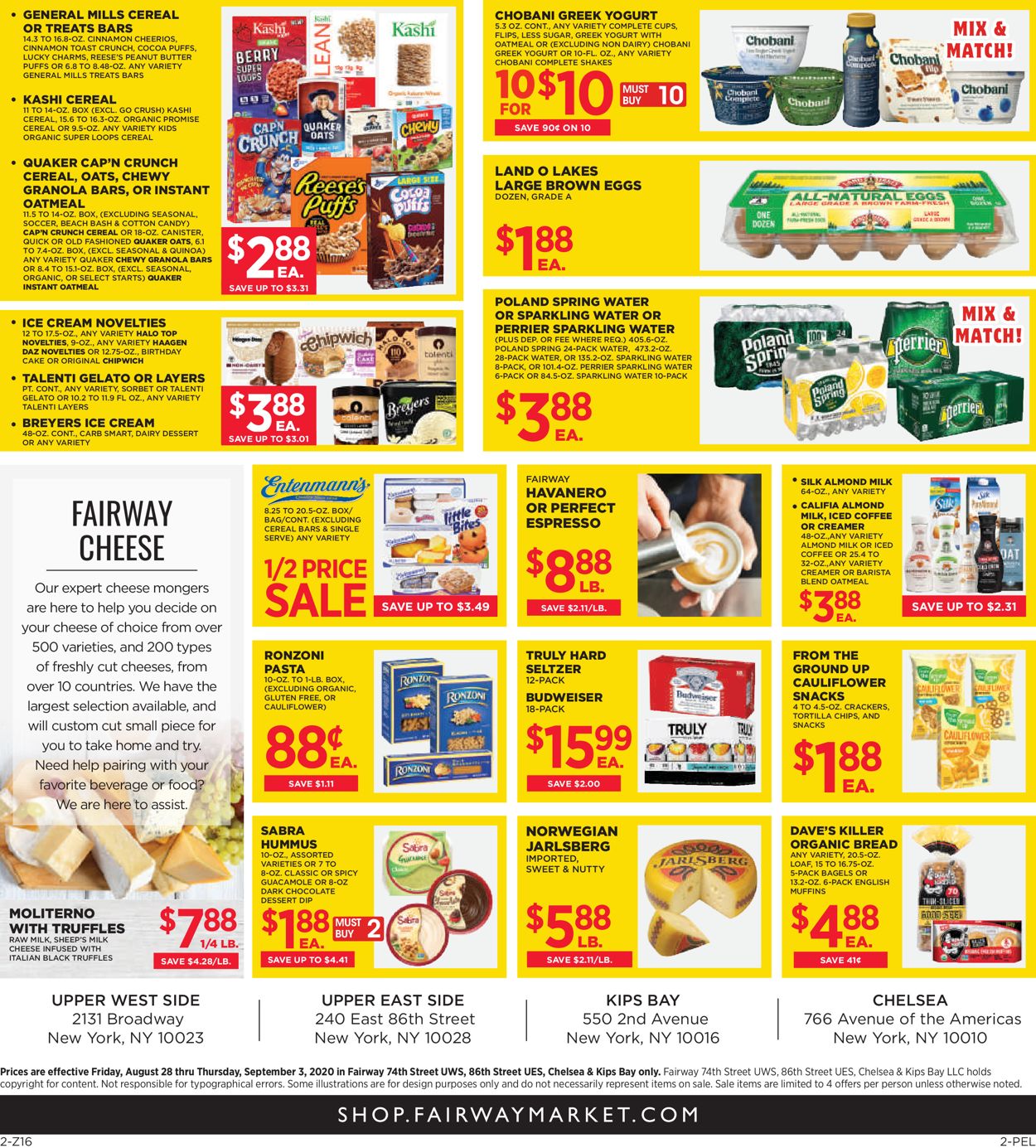 Fairway Market Weekly Ad Circular - valid 08/28-09/03/2020 (Page 2)