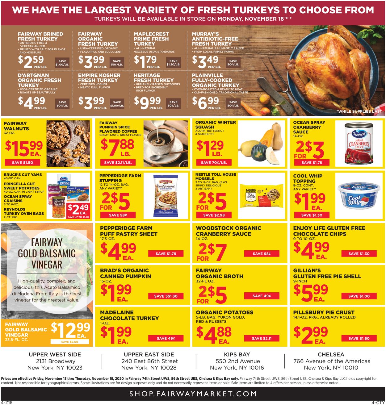 Fairway Market Weekly Ad Circular - valid 11/13-11/19/2020 (Page 4)