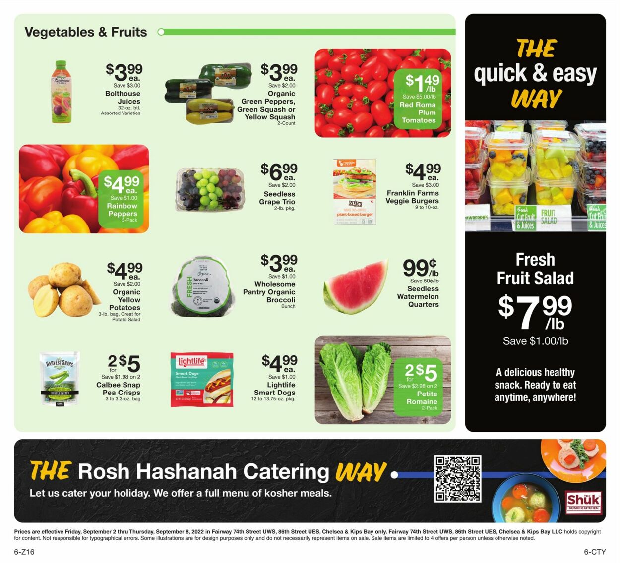 Fairway Market Weekly Ad Circular - valid 09/09-09/15/2022 (Page 6)