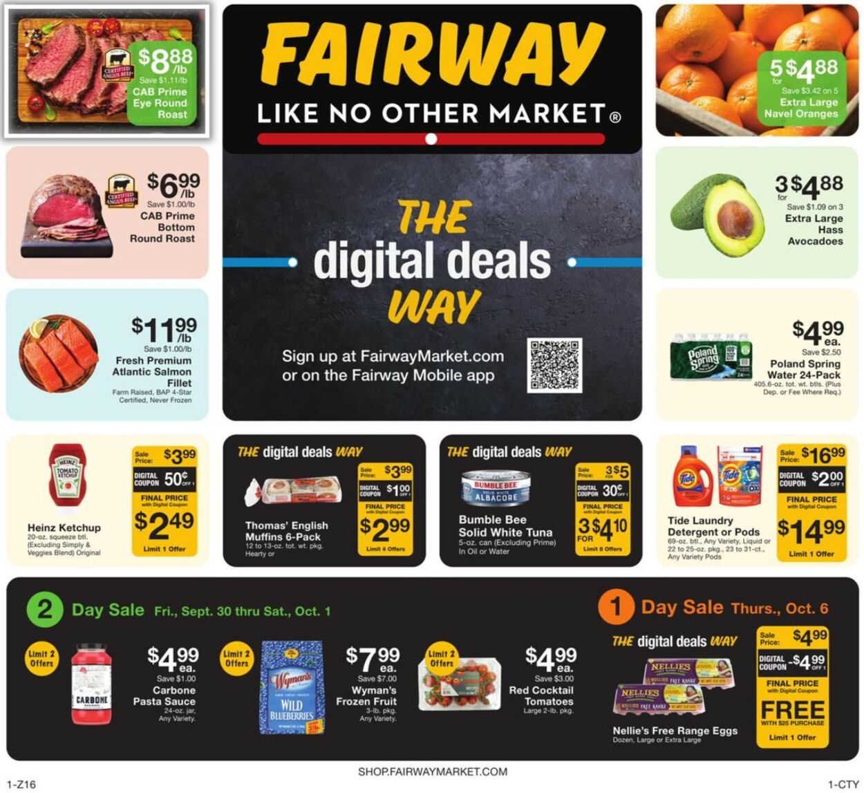 Fairway Market Weekly Ad Circular - valid 09/30-10/06/2022
