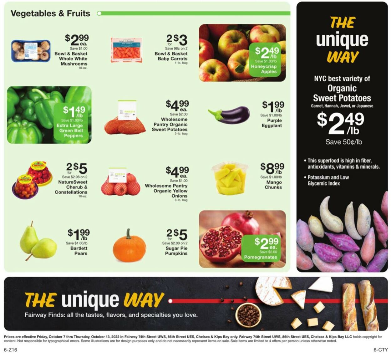 Fairway Market Weekly Ad Circular - valid 10/07-10/13/2022 (Page 6)