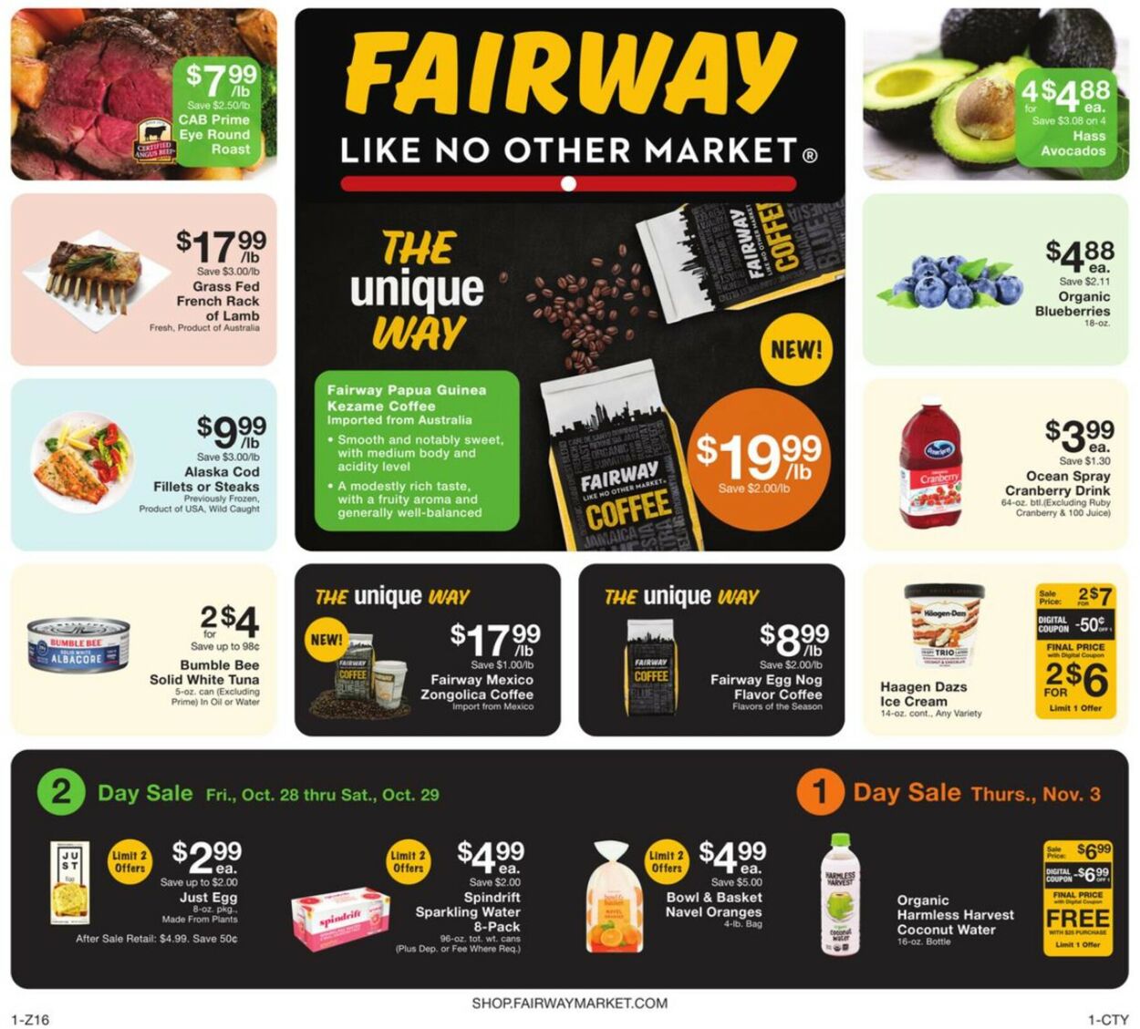 Fairway Market Weekly Ad Circular - valid 10/28-11/03/2022