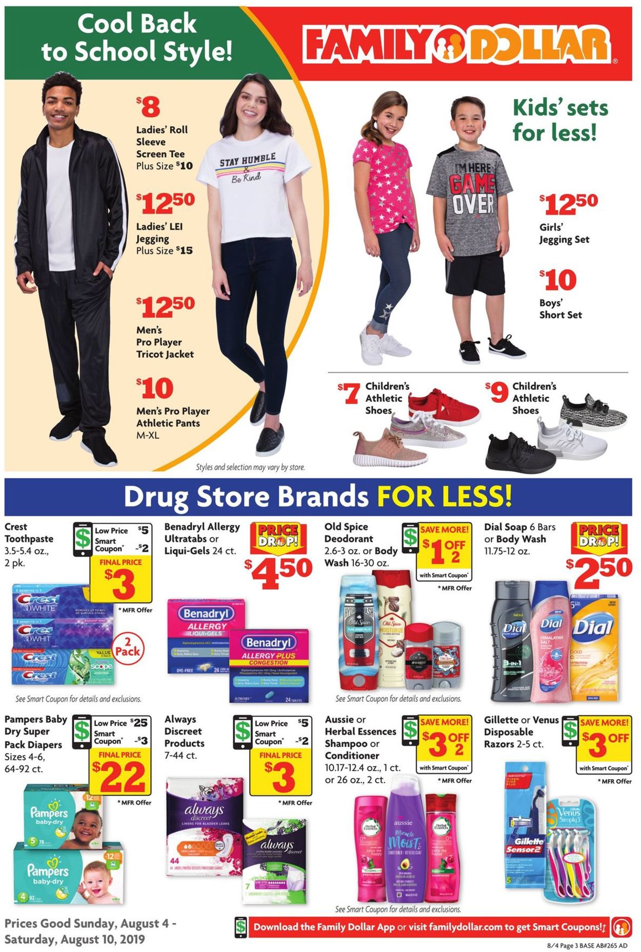 Family Dollar Weekly Ad Circular - valid 08/04-08/10/2019 (Page 3)