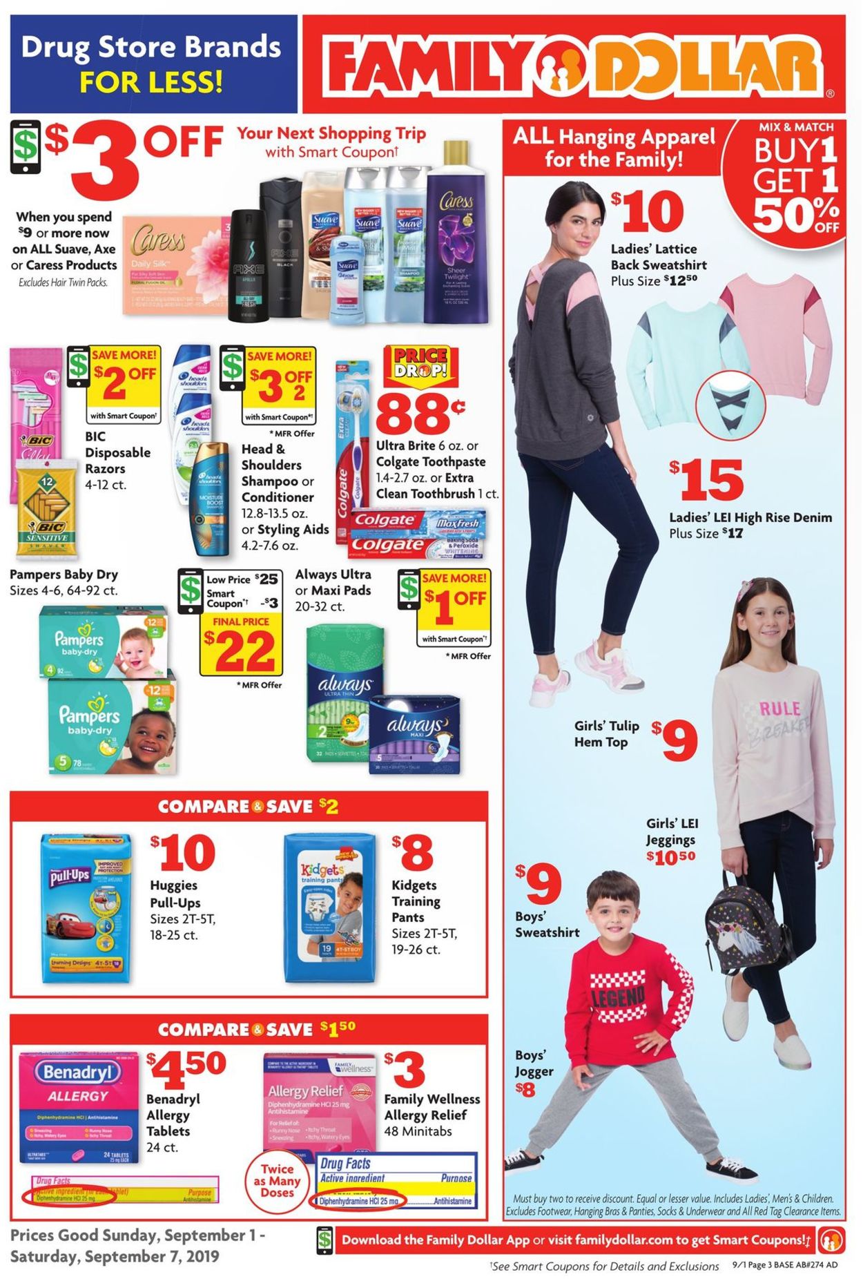 Family Dollar Weekly Ad Circular - valid 09/01-09/07/2019 (Page 4)