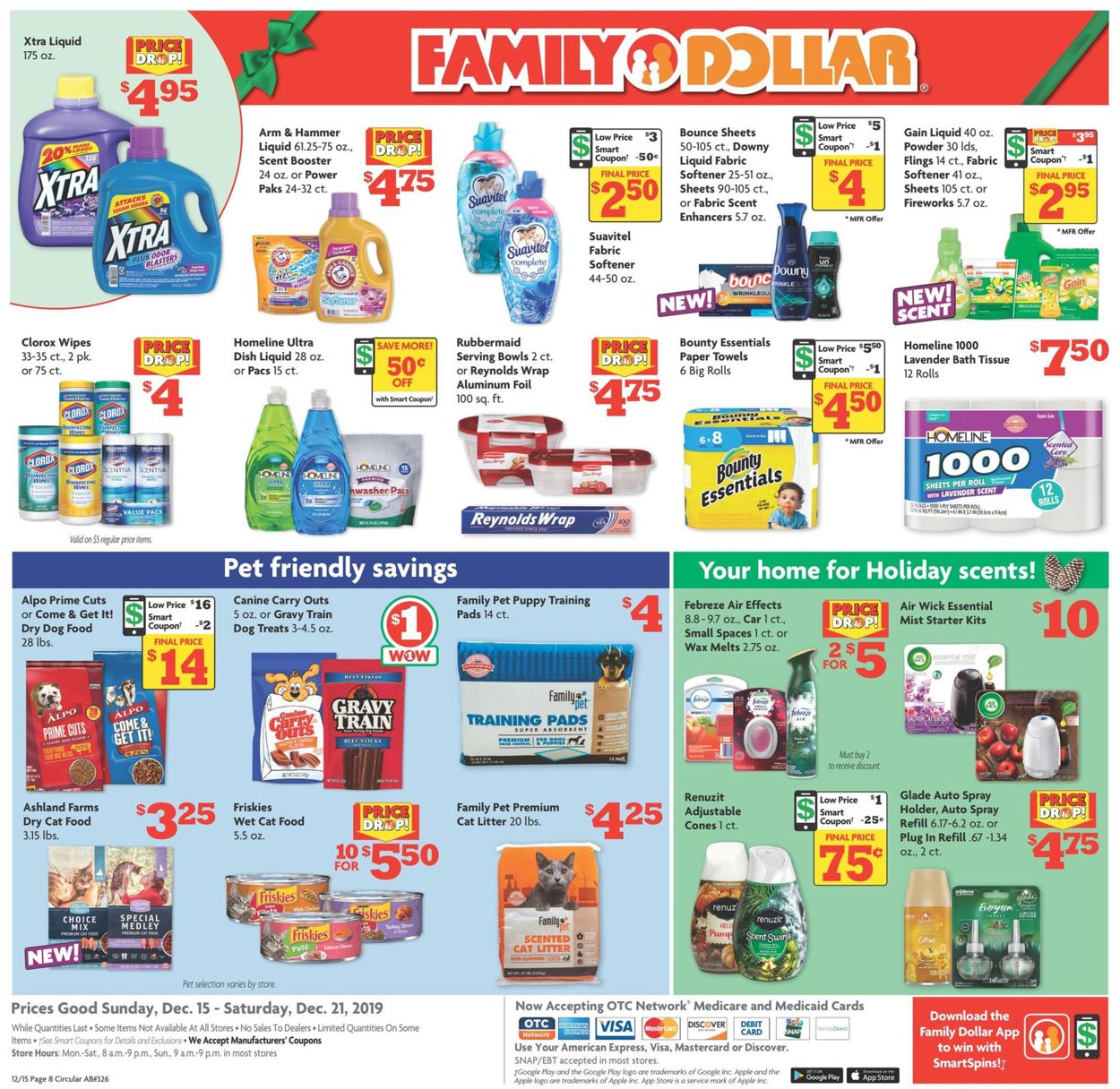 Family Dollar - Holiday Ad 2019 Weekly Ad Circular - valid 12/15-12/21/2019 (Page 9)