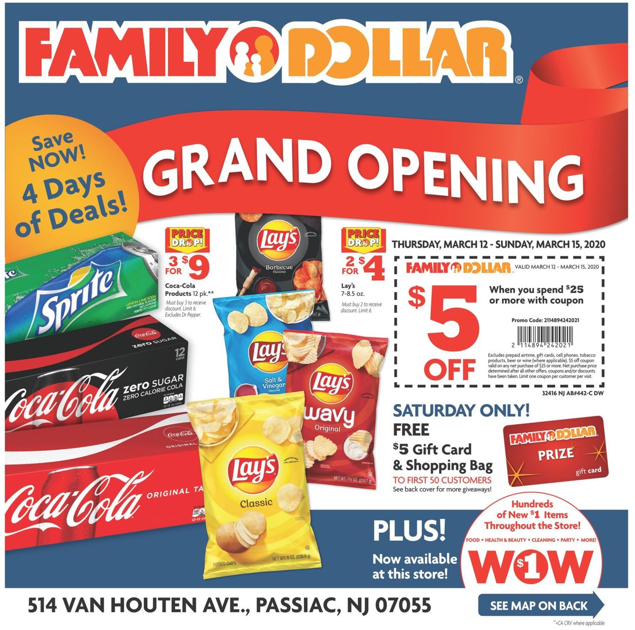 Family Dollar Weekly Ad Circular - valid 03/12-03/15/2020