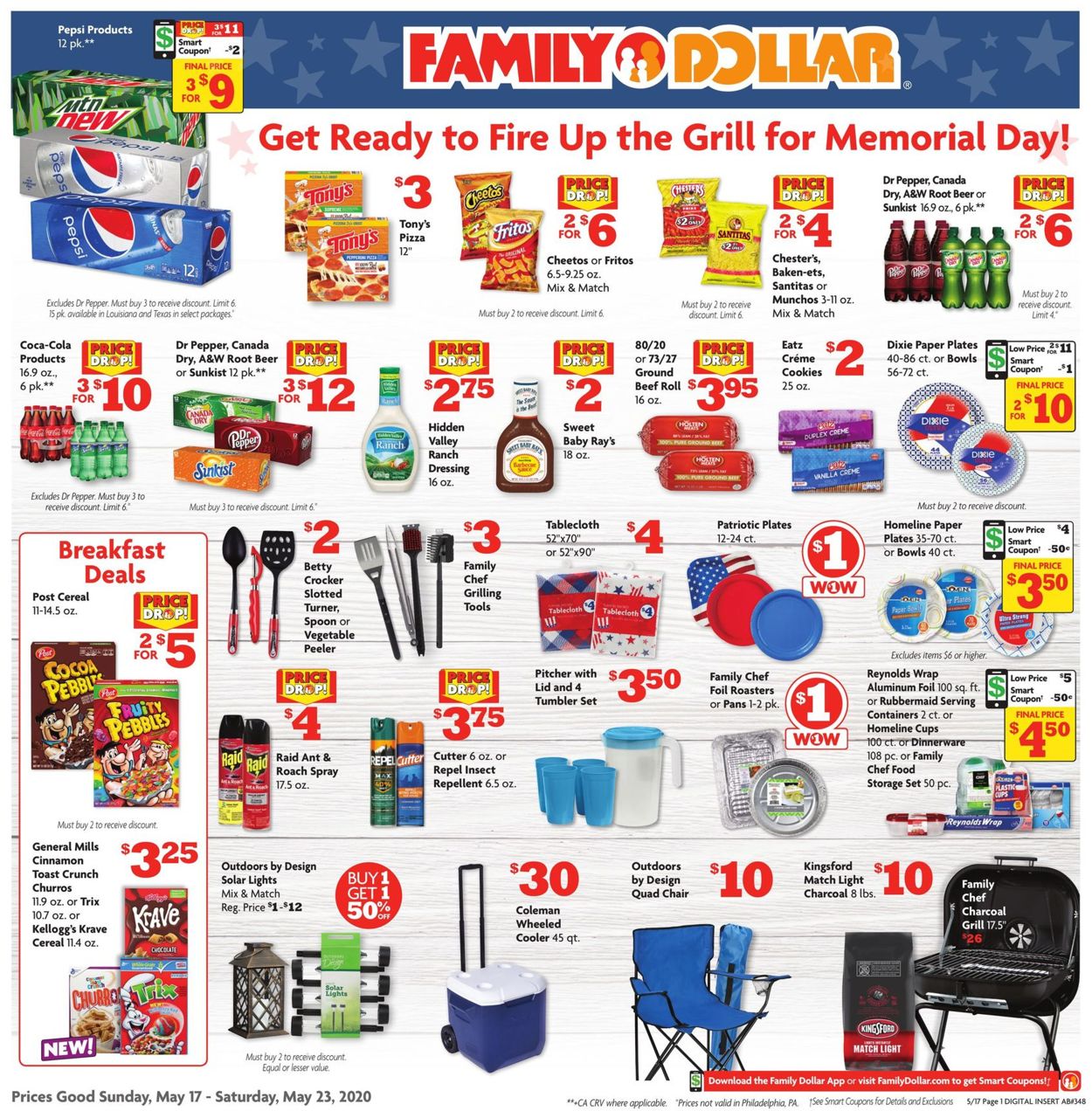 Family Dollar Weekly Ad Circular - valid 05/17-05/23/2020