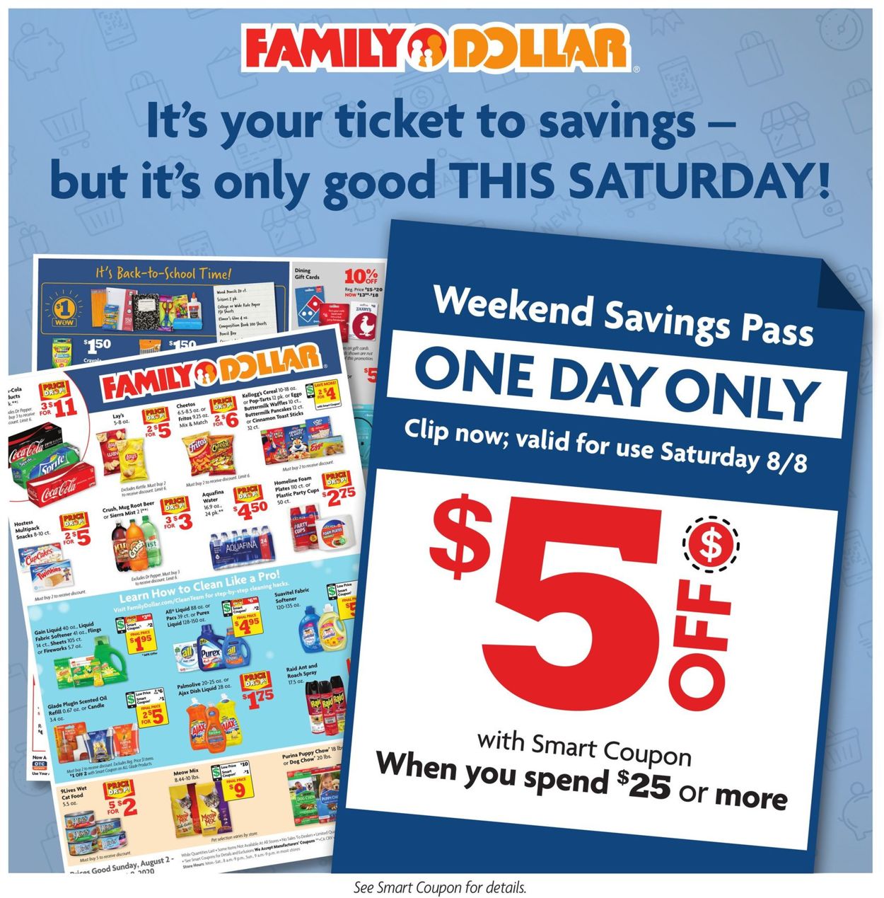 Family Dollar Weekly Ad Circular - valid 08/02-08/08/2020