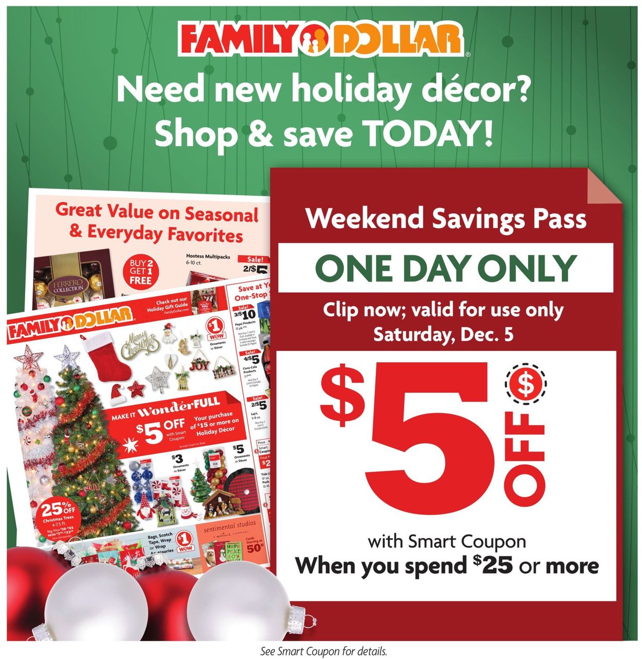 Family Dollar - Holiday 2020 Weekly Ad Circular - valid 11/29-12/05/2020