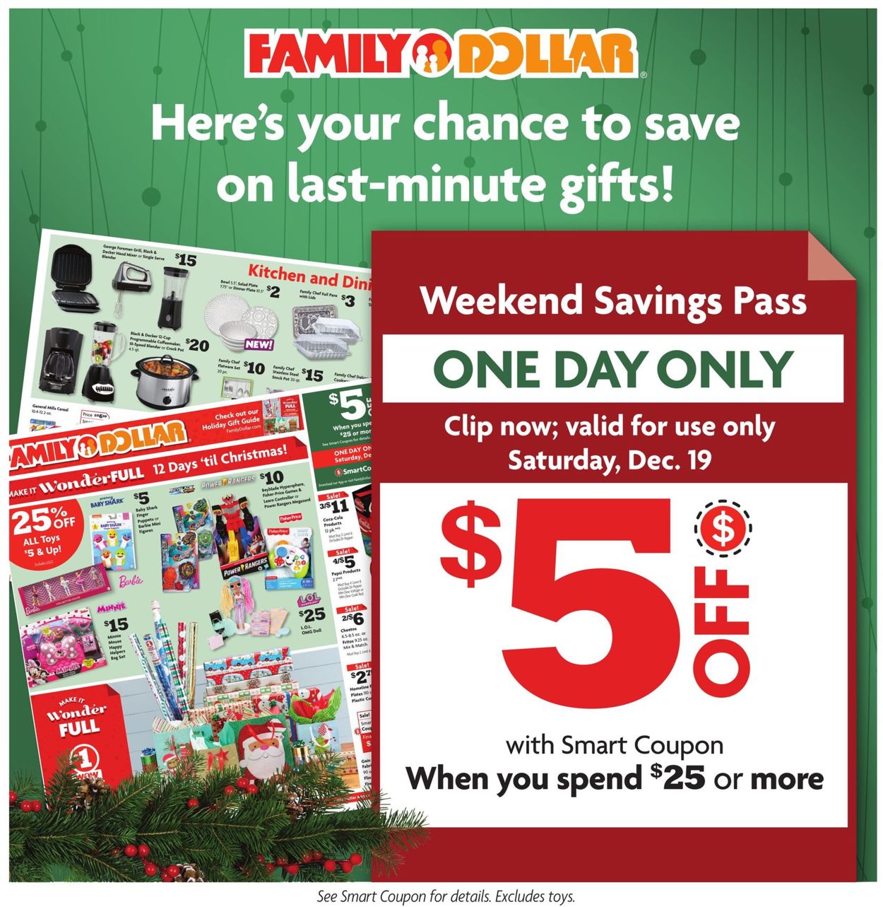 Family Dollar Weekly Ad Circular - valid 12/13-12/19/2020