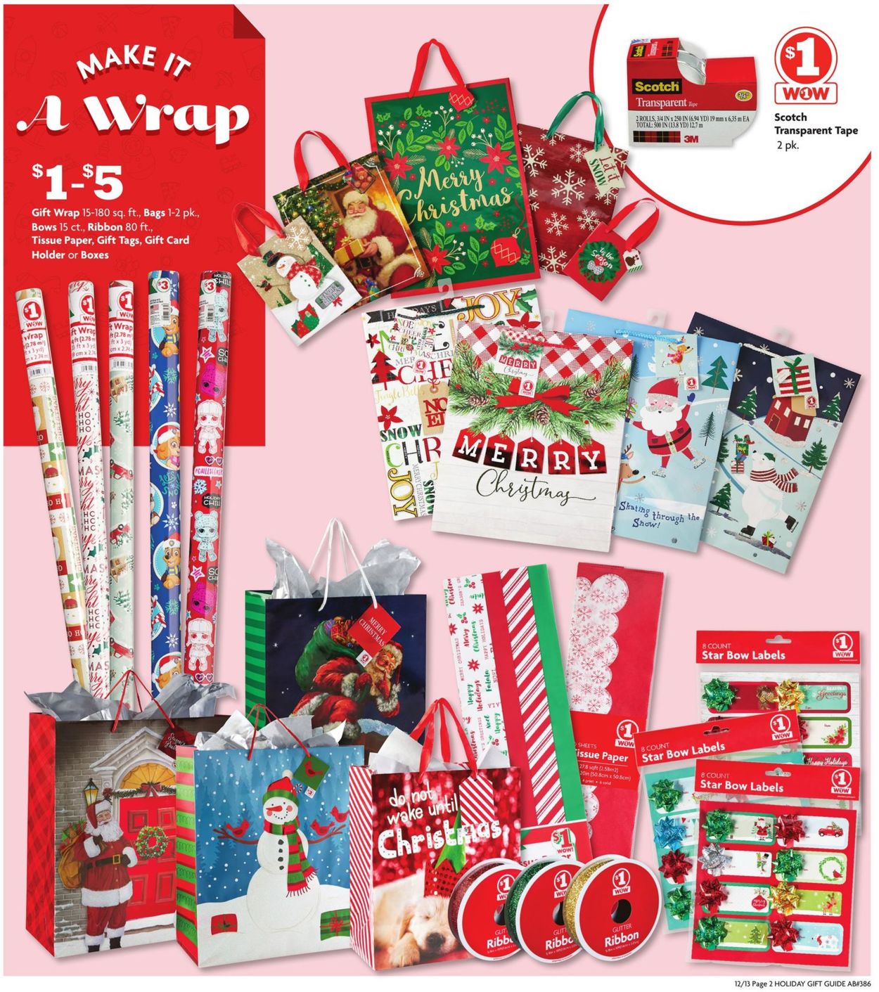 Family Dollar Holiday Gift Guide 2020 Weekly Ad Circular - valid 12/13-12/25/2020 (Page 2)
