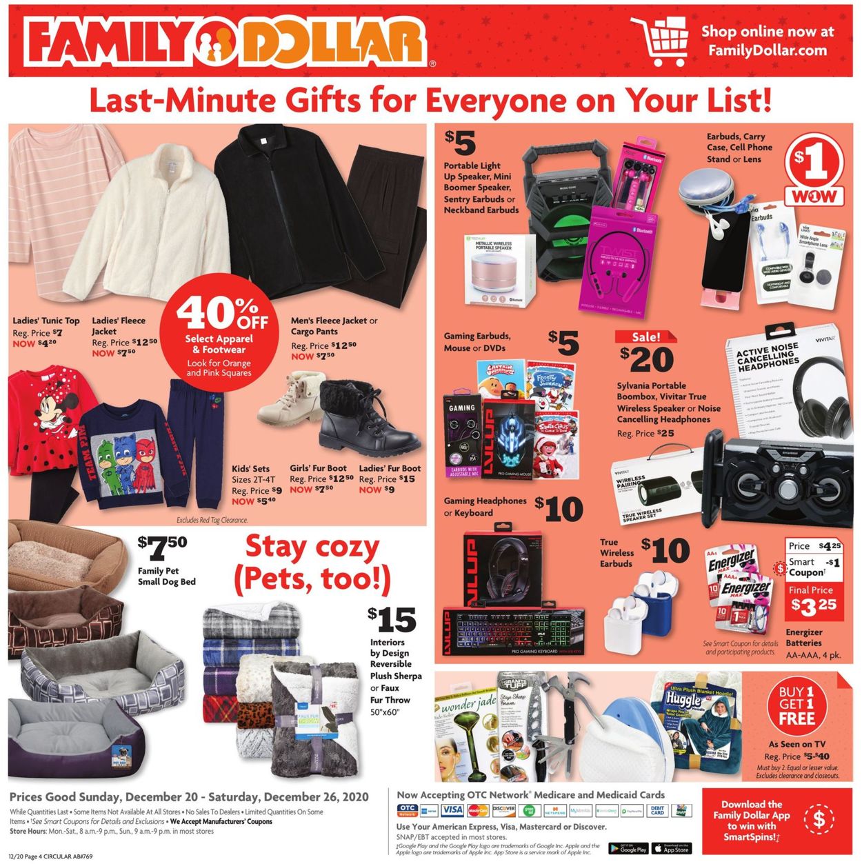 Family Dollar Weekly Ad Circular - valid 12/20-12/26/2020 (Page 14)