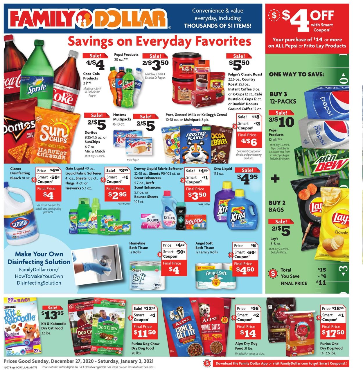 Family Dollar Weekly Ad Circular - valid 12/27-01/02/2021