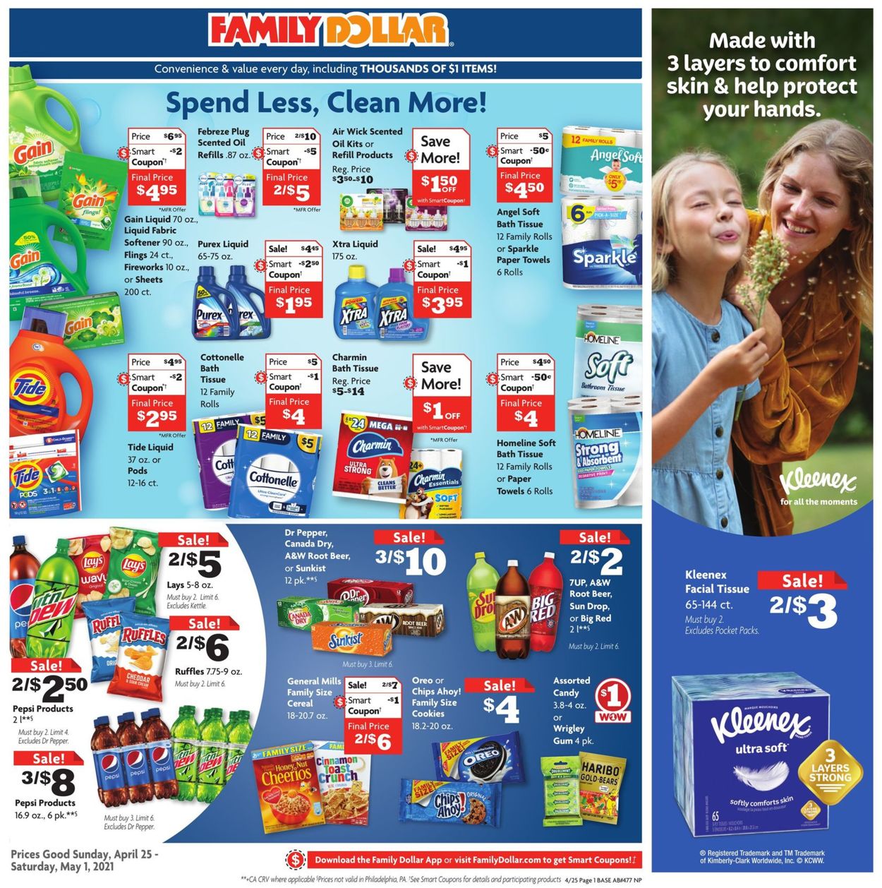 Family Dollar Weekly Ad Circular - valid 04/25-05/01/2021