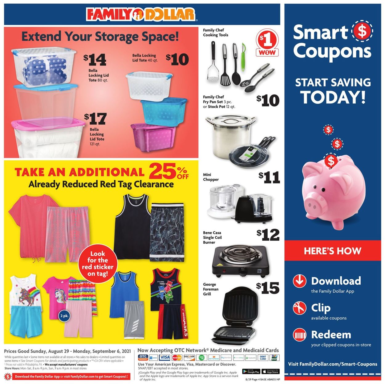 Family Dollar Weekly Ad Circular - valid 08/29-09/06/2021 (Page 11)