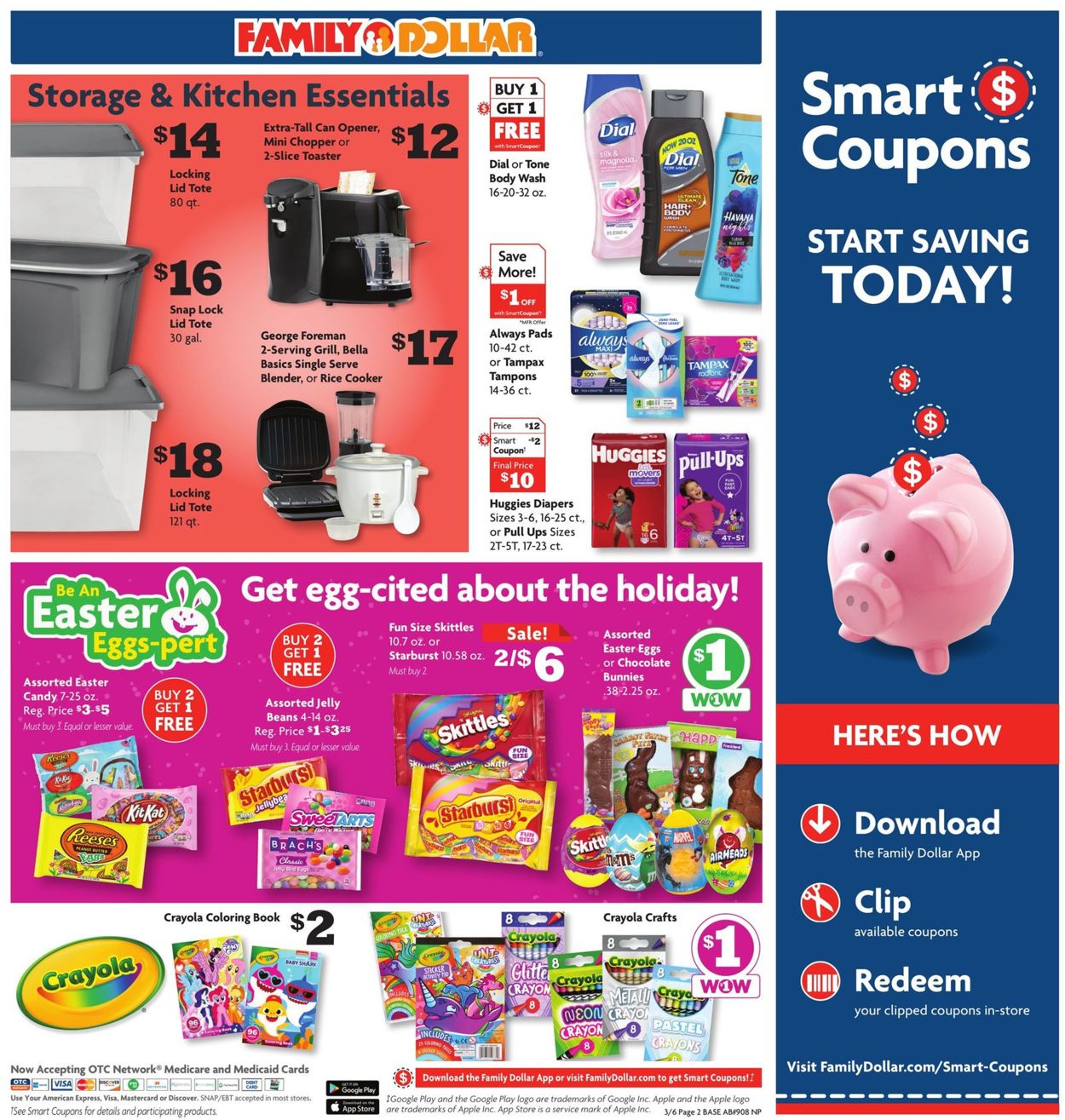Family Dollar Weekly Ad Circular - valid 03/06-03/12/2022 (Page 6)