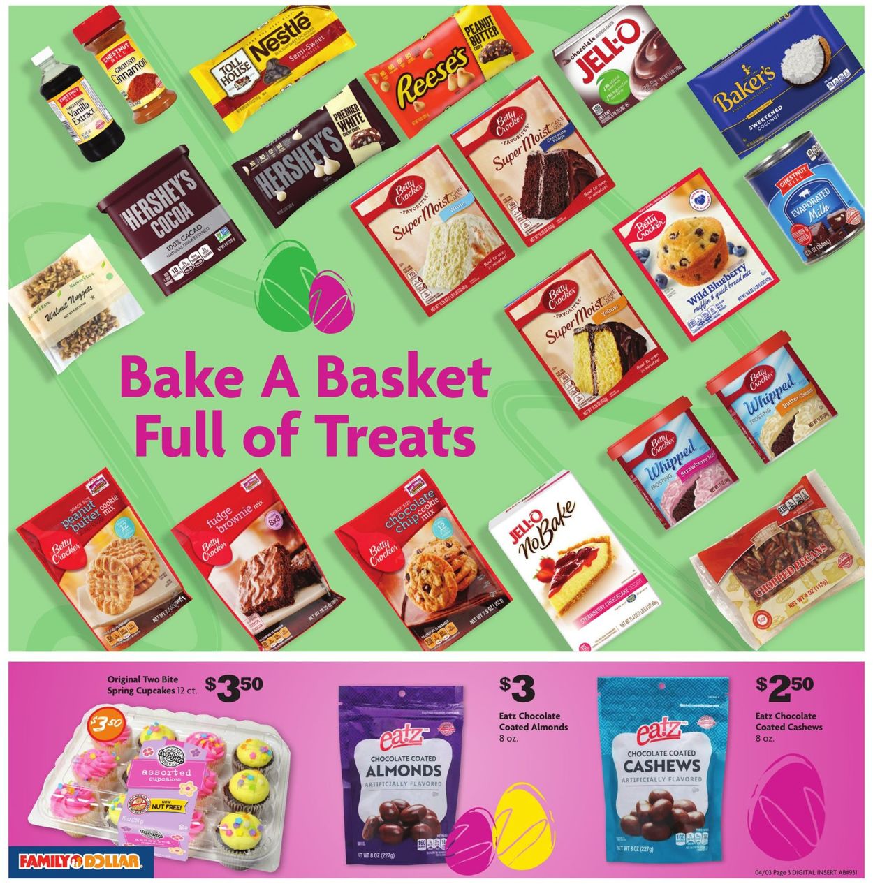 Family Dollar EASTER 2022 Weekly Ad Circular - valid 04/03-04/09/2022 (Page 4)