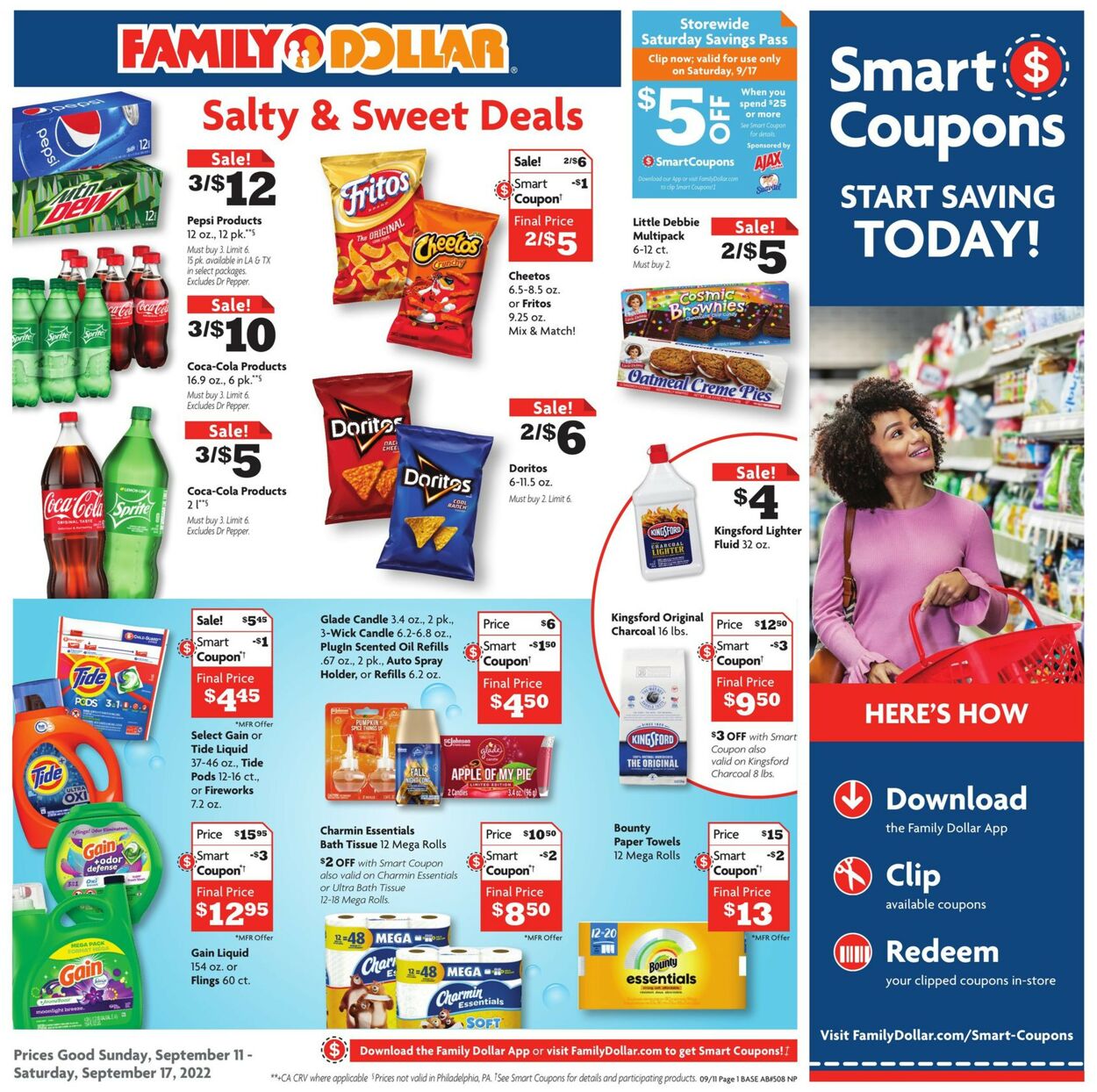 Family Dollar Weekly Ad Circular - valid 09/11-09/17/2022