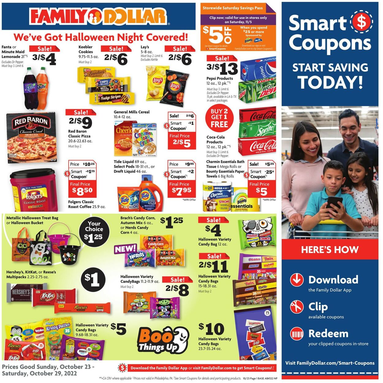 Family Dollar Weekly Ad Circular - valid 10/23-10/29/2022