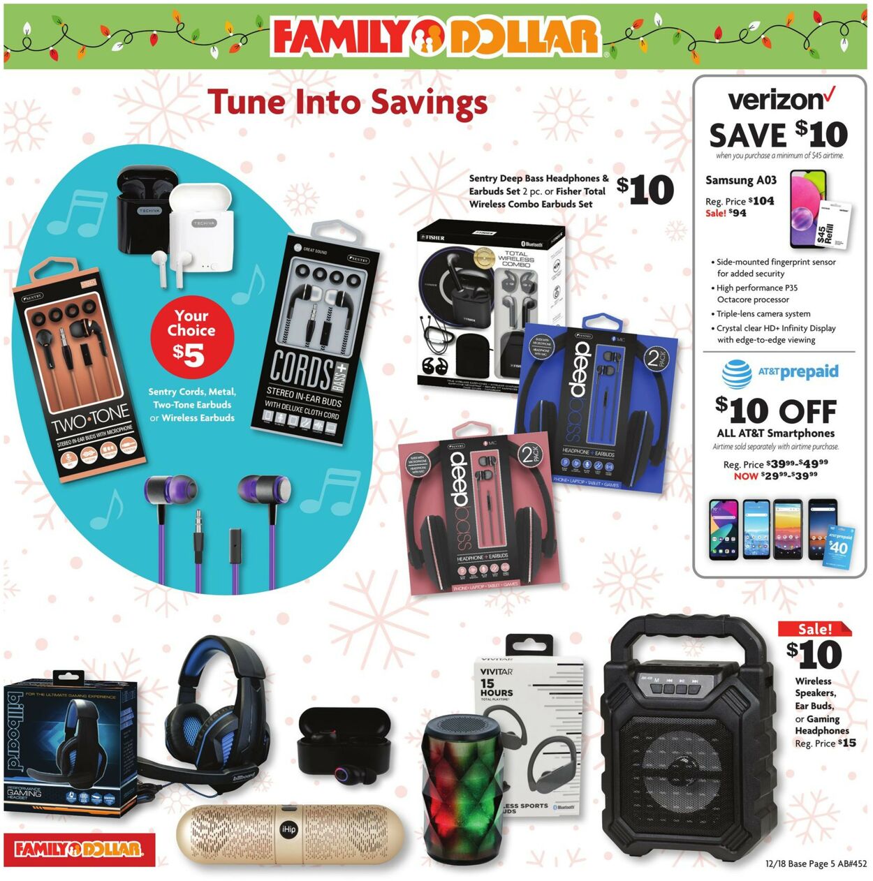Family Dollar Weekly Ad Circular - valid 12/18-12/24/2022 (Page 9)
