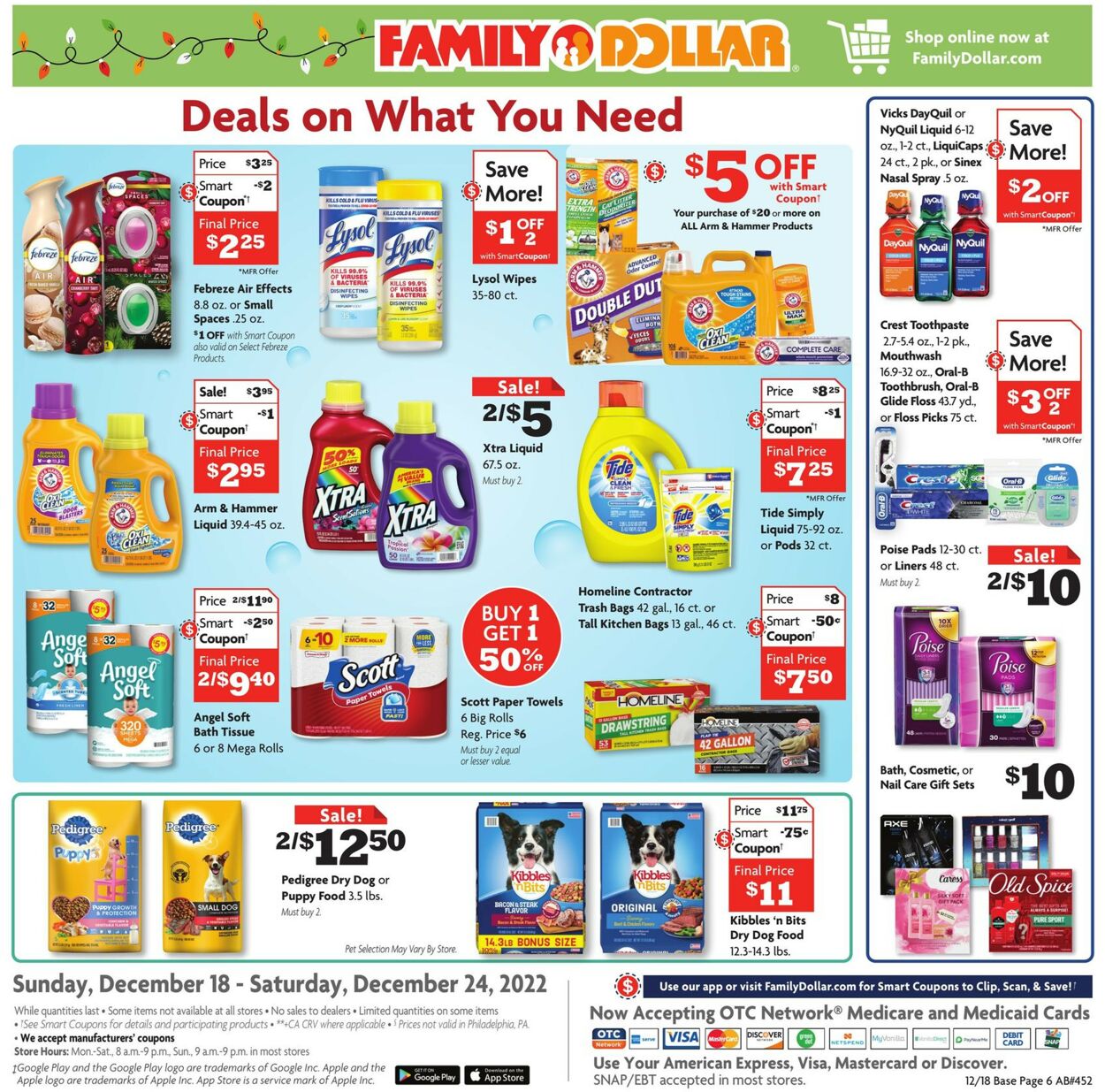 Family Dollar Weekly Ad Circular - valid 12/18-12/24/2022 (Page 13)
