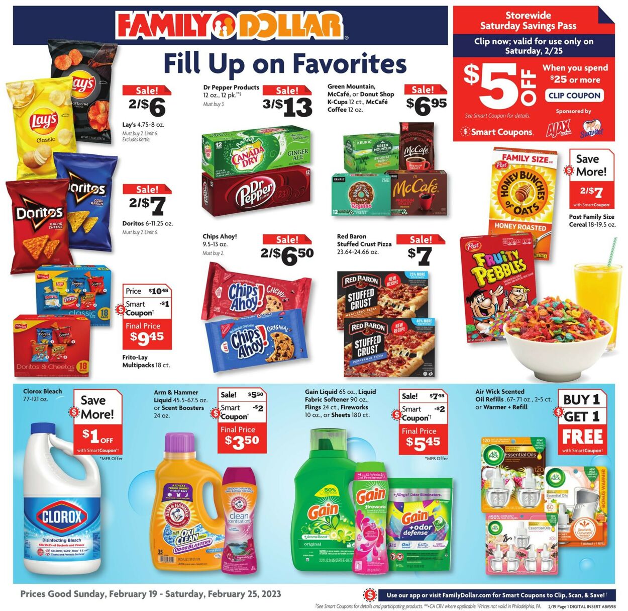 Family Dollar Weekly Ad Circular - valid 02/19-02/25/2023