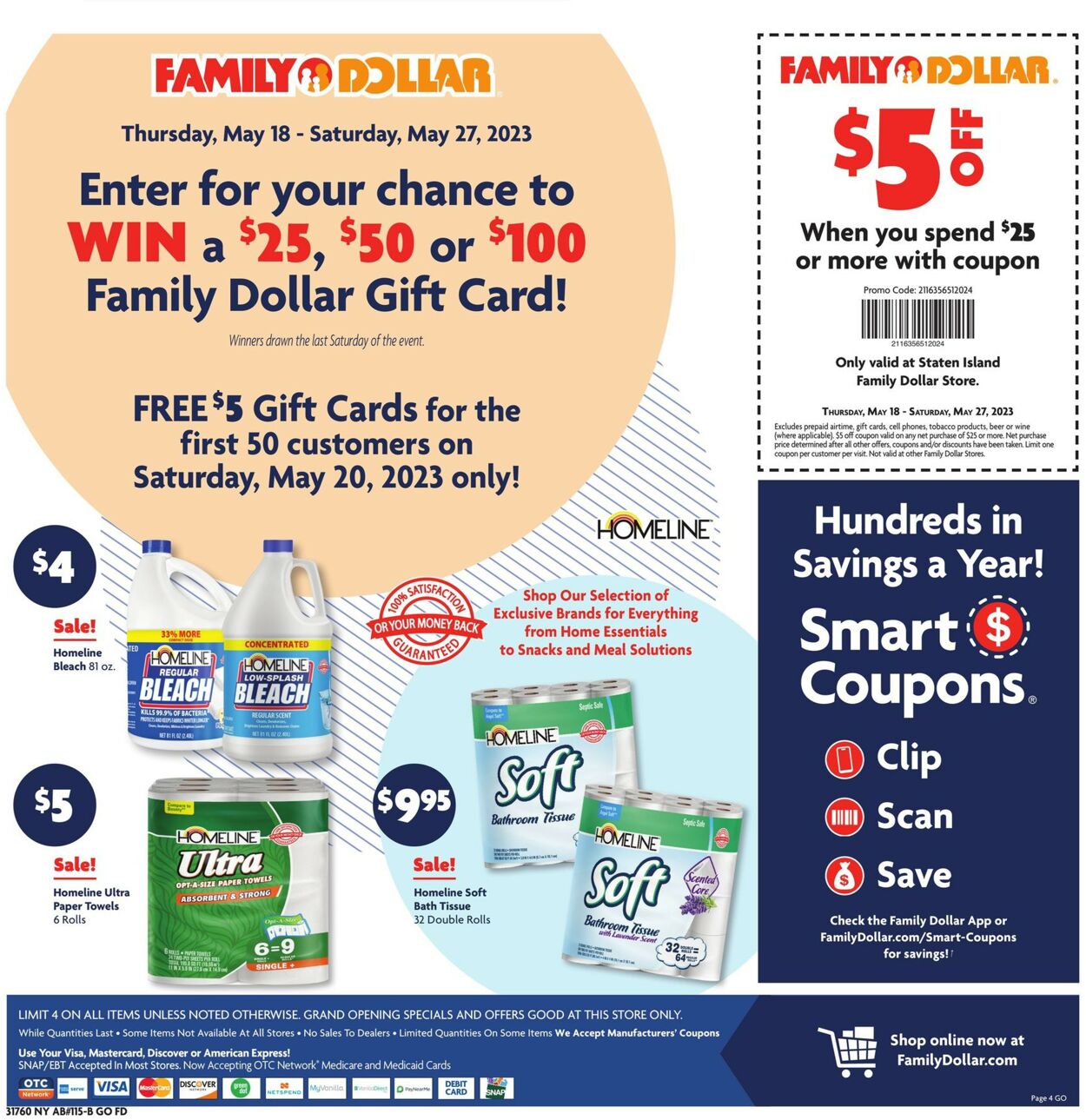 Family Dollar Weekly Ad Circular - valid 05/18-05/27/2023 (Page 4)