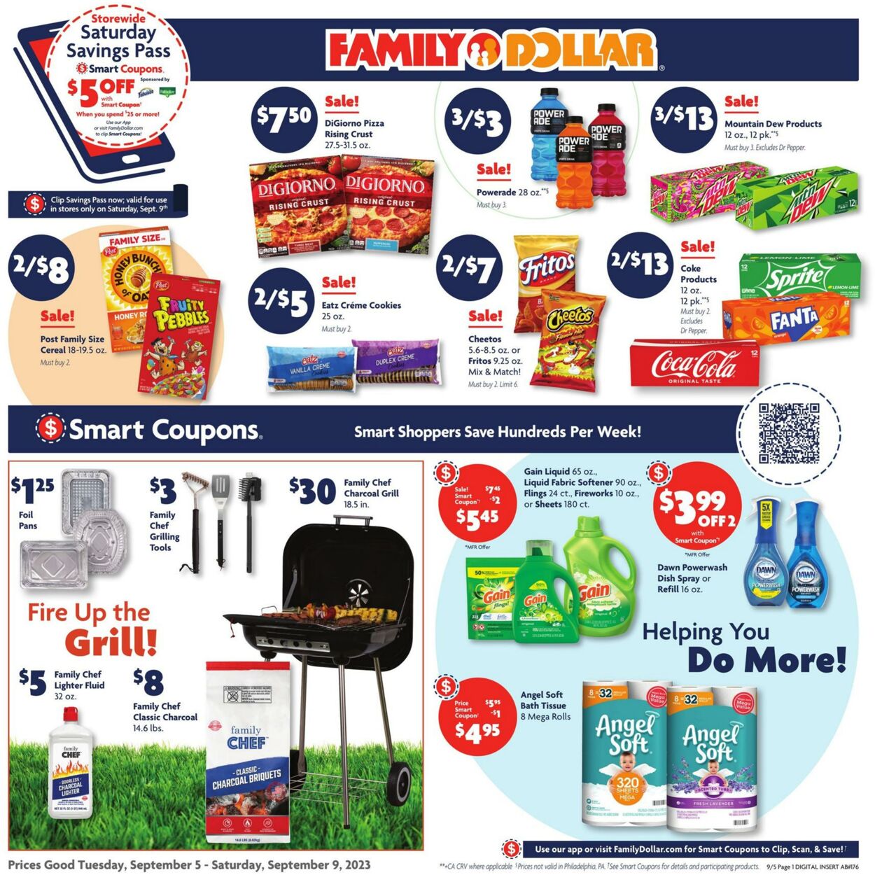 Family Dollar Weekly Ad Circular - valid 09/05-09/09/2023