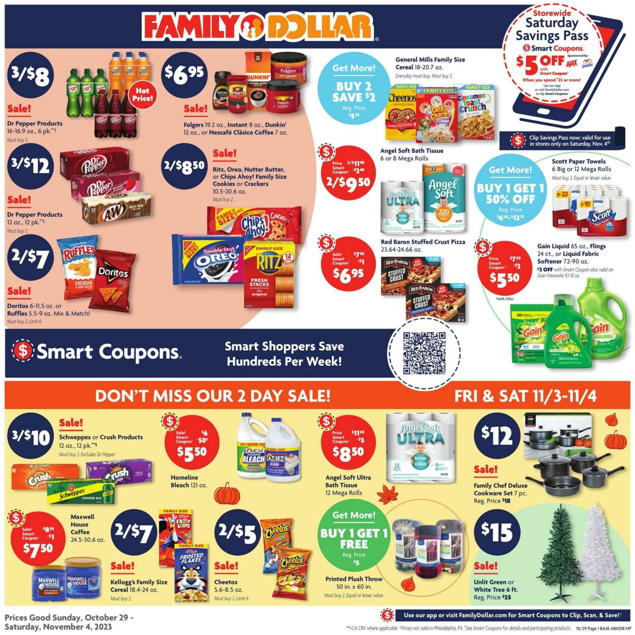 Family Dollar Weekly Ad Circular - valid 10/29-11/04/2023