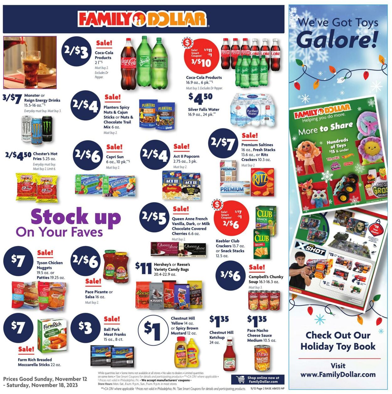 Family Dollar Weekly Ad Circular - valid 11/12-11/18/2023 (Page 2)