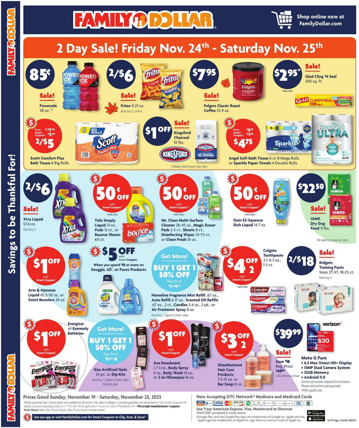 Family Dollar Weekly Ad Circular - valid 11/19-11/25/2023 (Page 3)