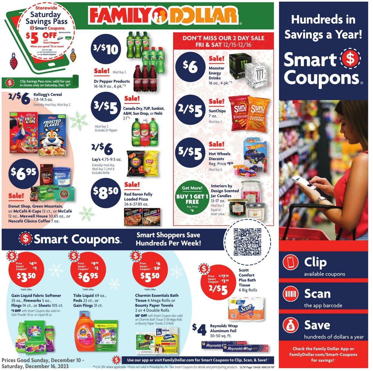 Family Dollar Weekly Ad Circular - valid 12/10-12/16/2023