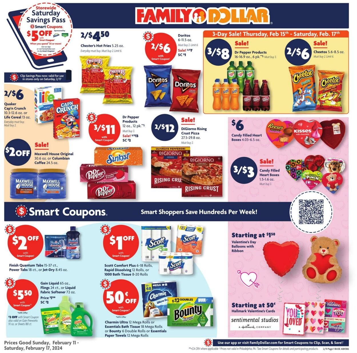 Family Dollar Weekly Ad Circular - valid 02/11-02/17/2024