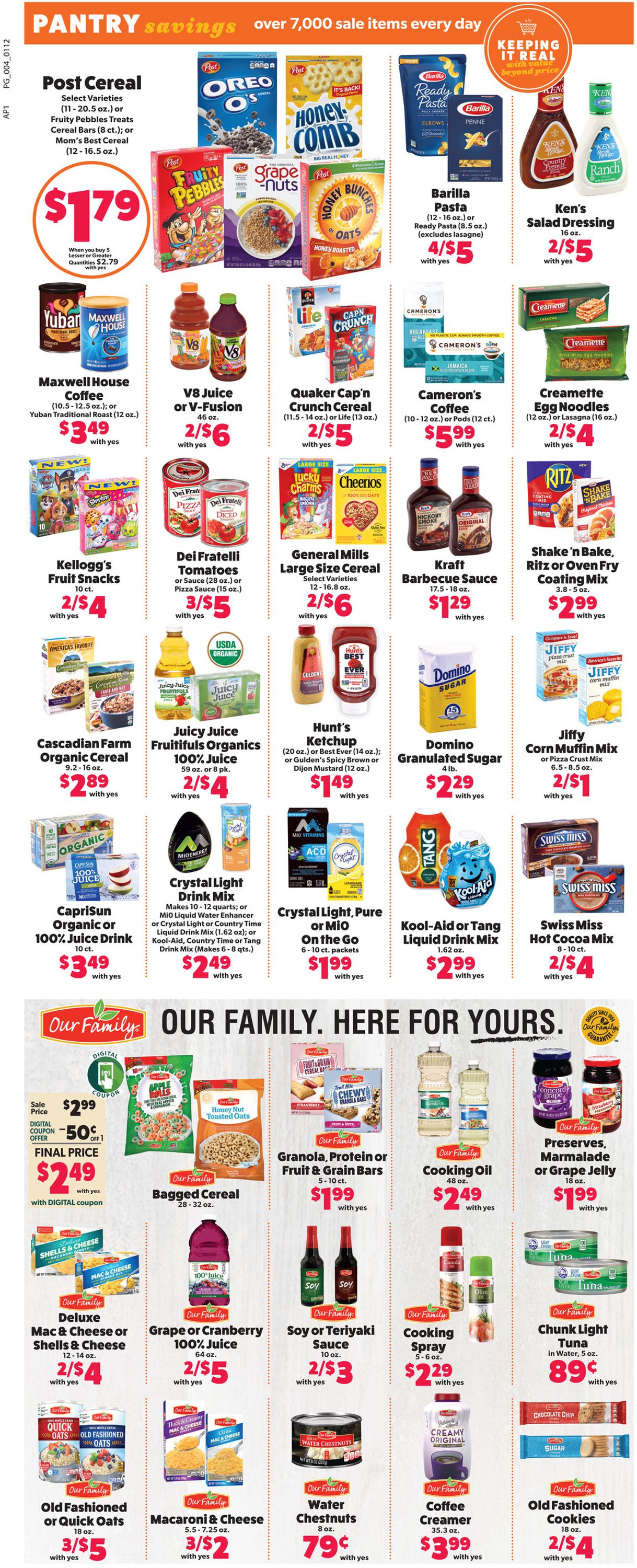Family Fare Weekly Ad Circular - valid 01/12-01/18/2020 (Page 6)