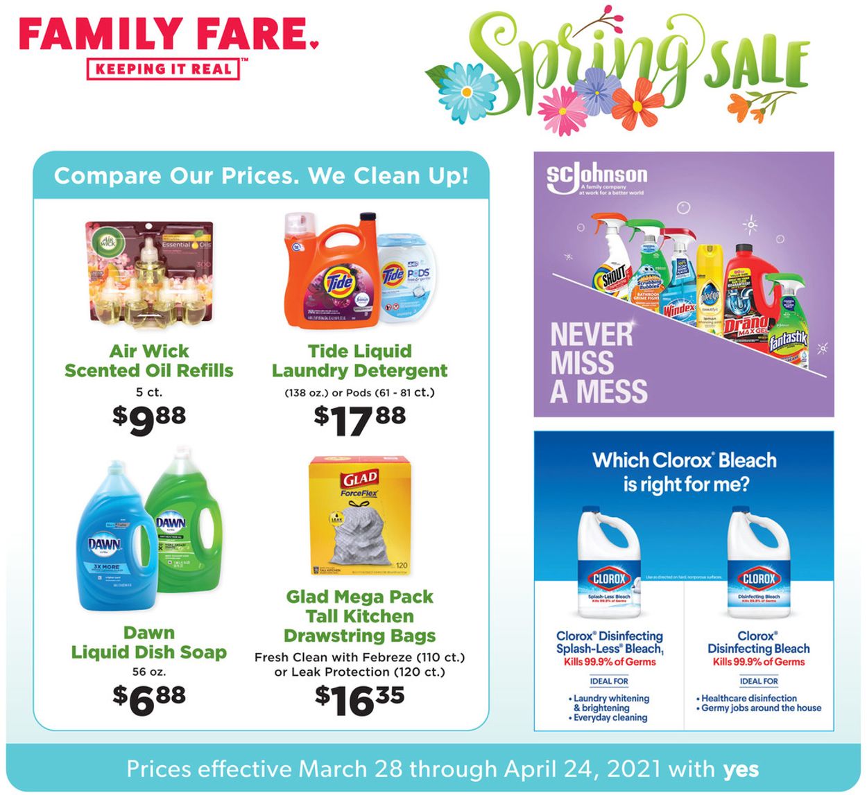 Family Fare Weekly Ad Circular - valid 03/28-04/24/2021