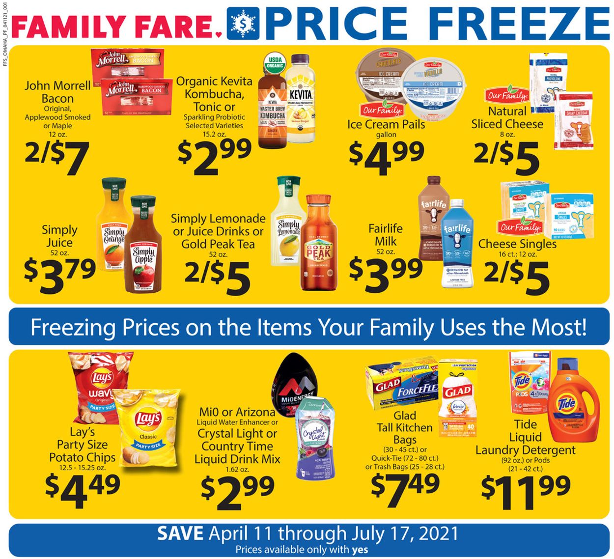 Family Fare Weekly Ad Circular - valid 04/11-07/17/2021