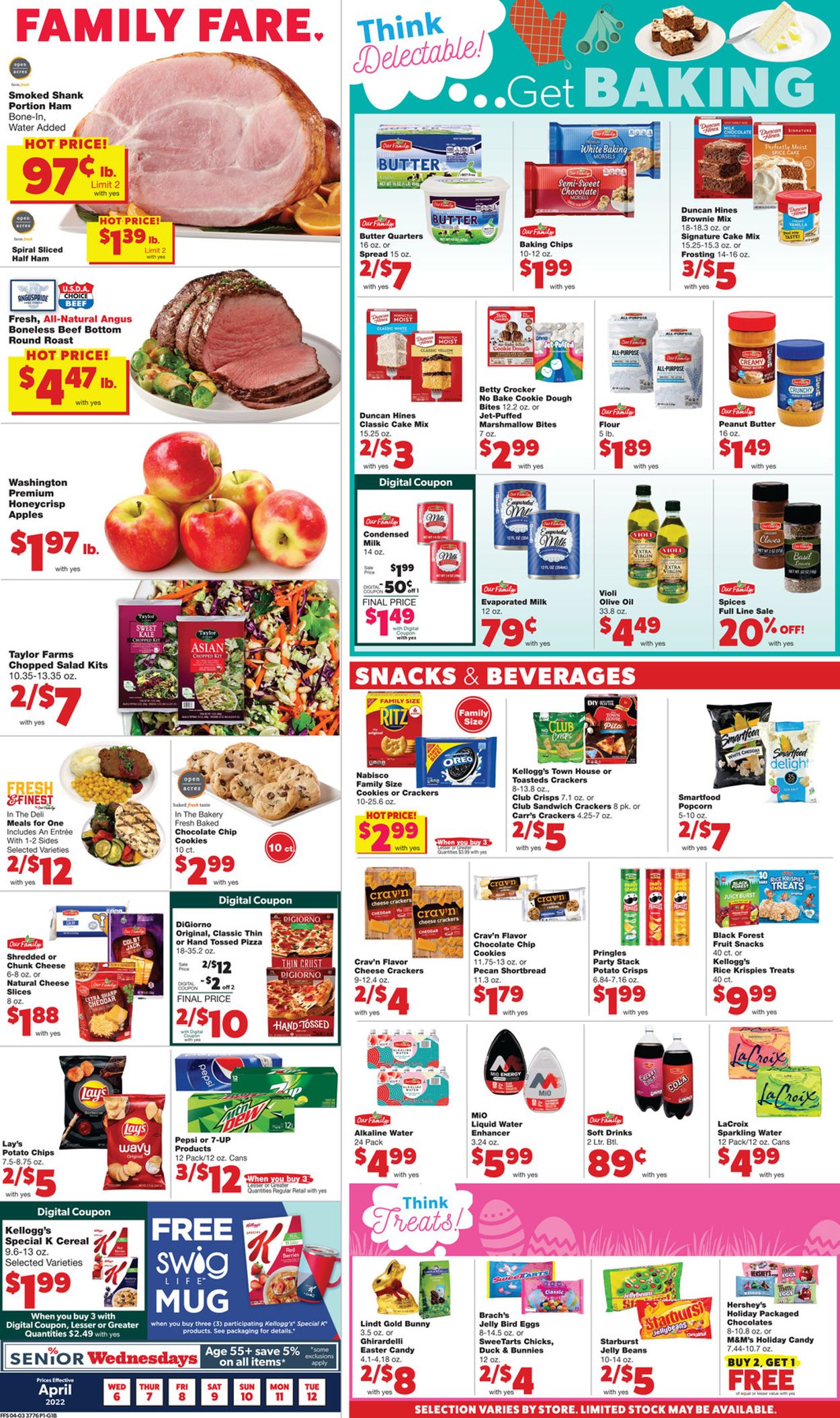 Family Fare EASTER 2022 Weekly Ad Circular - valid 04/06-04/12/2022