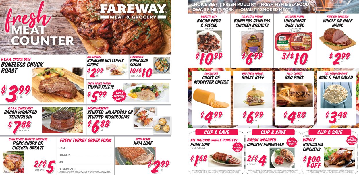 Fareway Weekly Ad Circular - valid 10/30-11/05/2019 (Page 4)