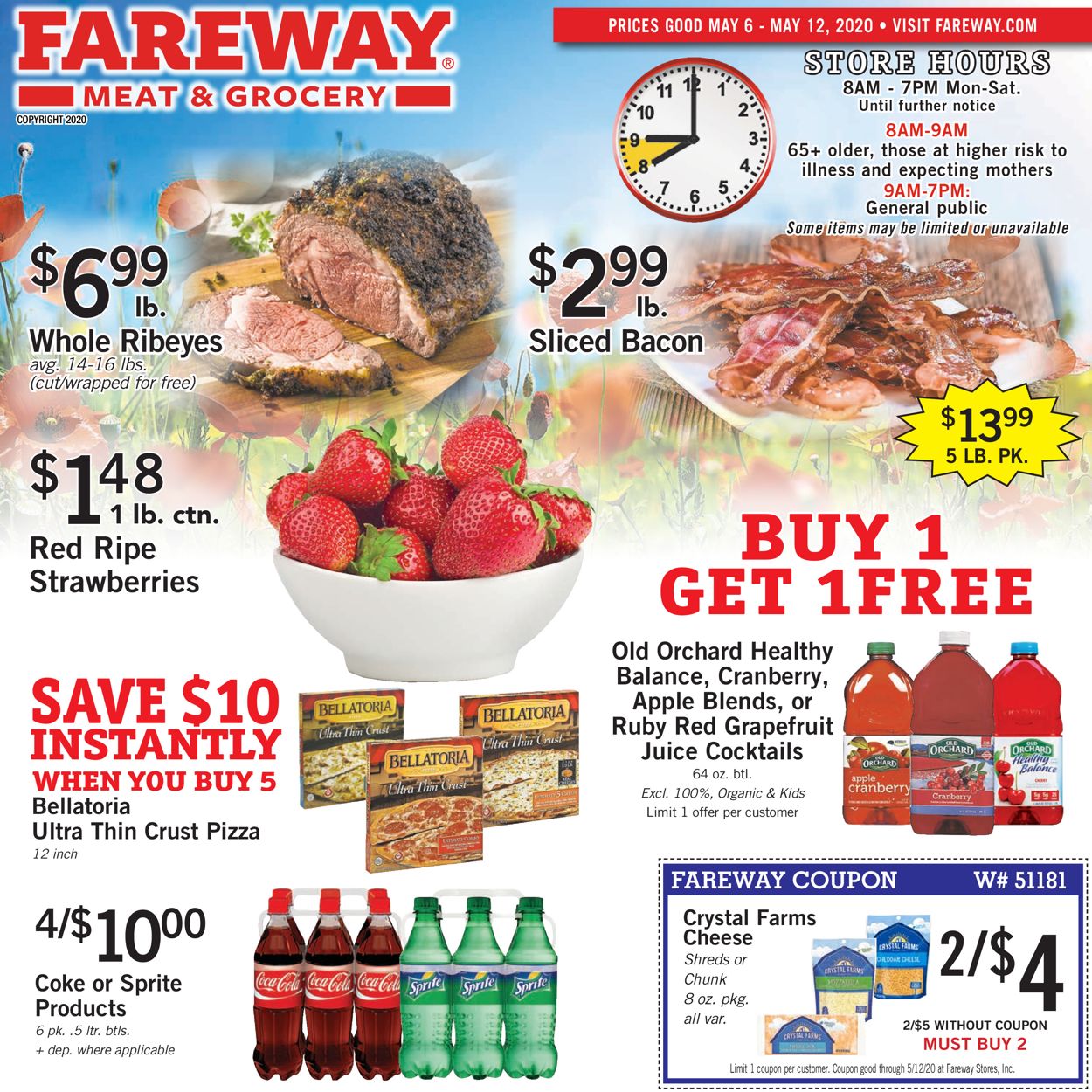 Fareway Weekly Ad Circular - valid 05/06-05/12/2020
