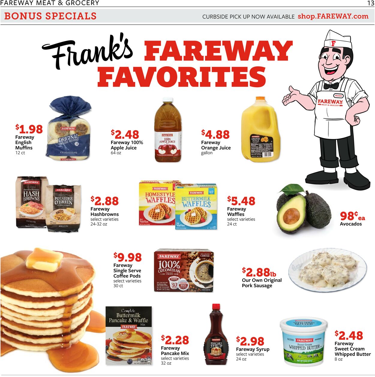 Fareway Weekly Ad Circular - valid 03/26-04/01/2023 (Page 13)