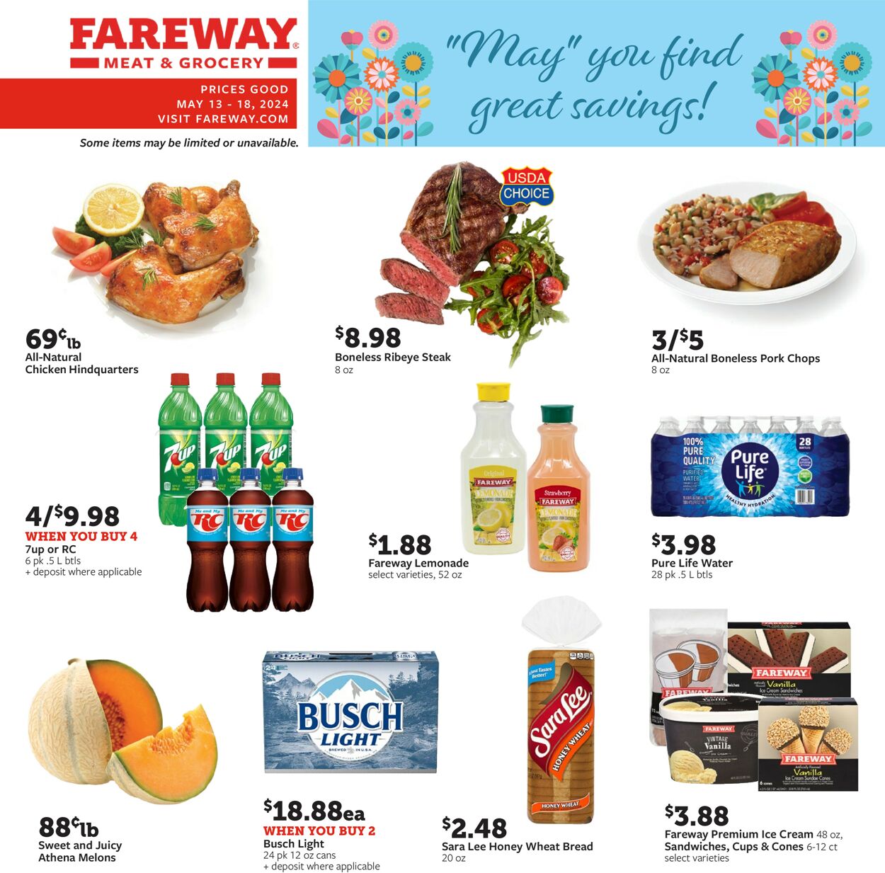 Fareway Weekly Ad Circular - valid 05/12-05/18/2024