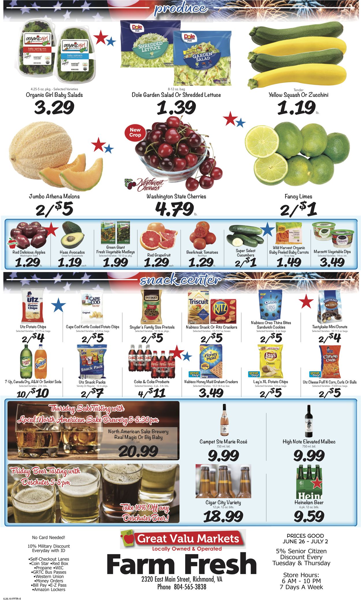 Farm Fresh Weekly Ad Circular - valid 06/26-07/02/2019 (Page 4)