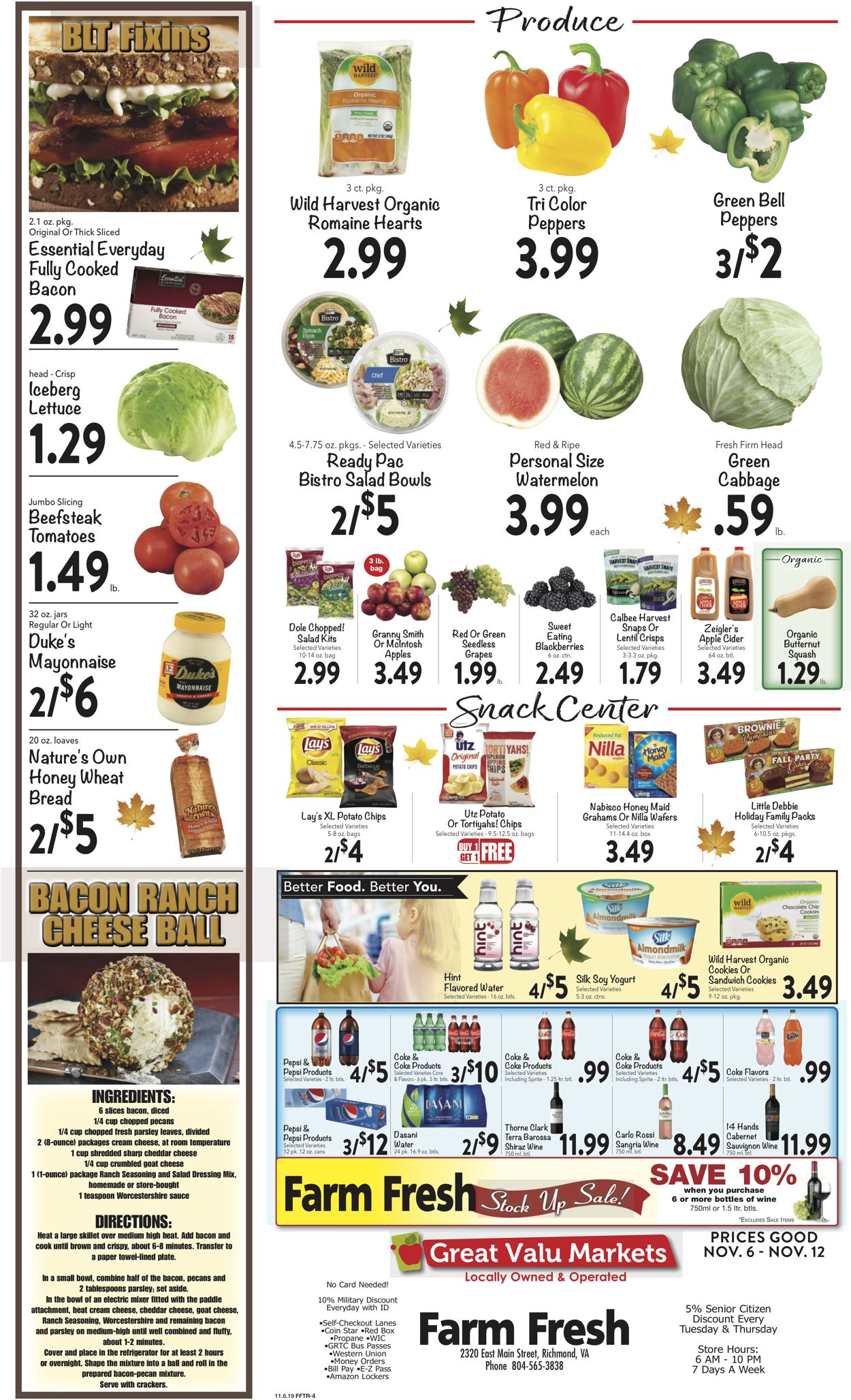 Farm Fresh Weekly Ad Circular - valid 11/06-11/12/2019 (Page 4)