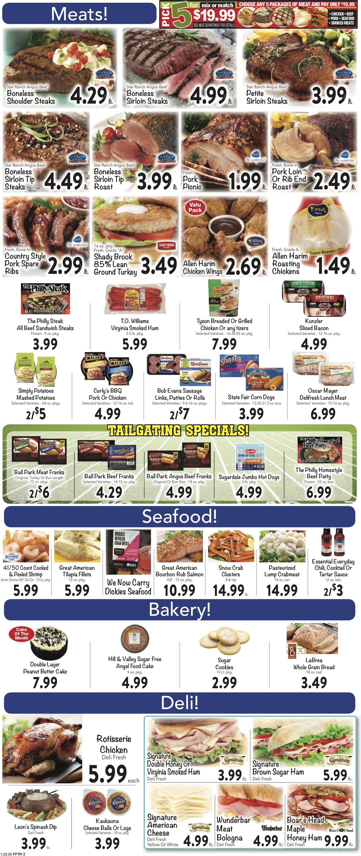 Farm Fresh Weekly Ad Circular - valid 01/22-01/28/2020 (Page 3)