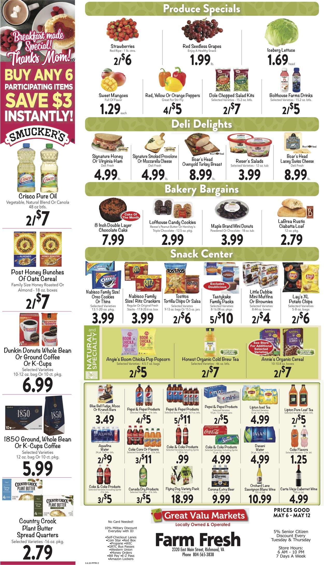 Farm Fresh Weekly Ad Circular - valid 05/06-05/12/2020 (Page 2)